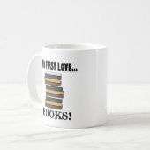 私の初恋の本 Books  コーヒーマグカップ (正面左)