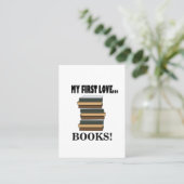 私の初恋の本 Books 名刺 (スタンド正面)