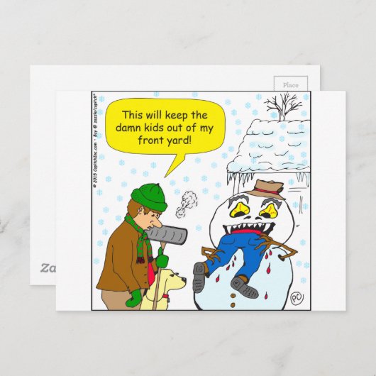 私の前保庭の漫画の720の子供 ポストカード (正面/裏面)