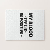 私の前向き血液型 ジグソーパズル (横)