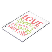 私の前k級の部族への愛 ノートブック (左側)