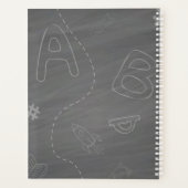 私の副校長パーソナライズされた年 プランナー手帳 (裏面)