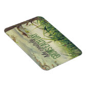 「私の創造性は成長する」モチベーション肯定フレキシ マグネット (右側)