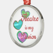 私の劇場の情熱 メタルオーナメント (左)