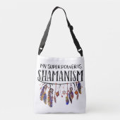 私の力すごいはシャーマニズムバッグ クロスボディバッグ (裏面)