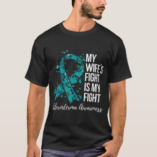 私の助産の戦いは私の戦い強皮症認識度 Tシャツ