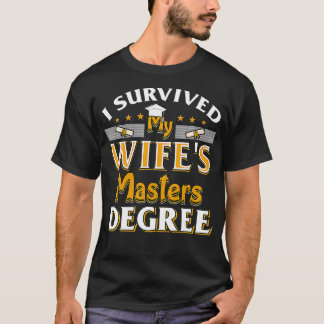 私の助産生き延びの修士学位の卒業式 Tシャツ