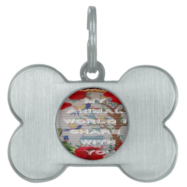 私の動物の世界バレンタイン.png ペットネームタグ (正面)