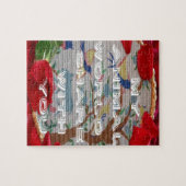 私の動物界：美しい木と鳥のデザイン ジグソーパズル (横)