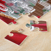 私の動物界：美しい木と鳥のデザイン ジグソーパズル (側面)