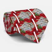 私の動物界:美しい木と鳥のデザイン ネクタイ (ロール)