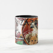 私の動物COFFEEEのマグを愛して下さい マグカップ (中央)