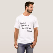 私の勝ち! Tシャツ (正面フル)