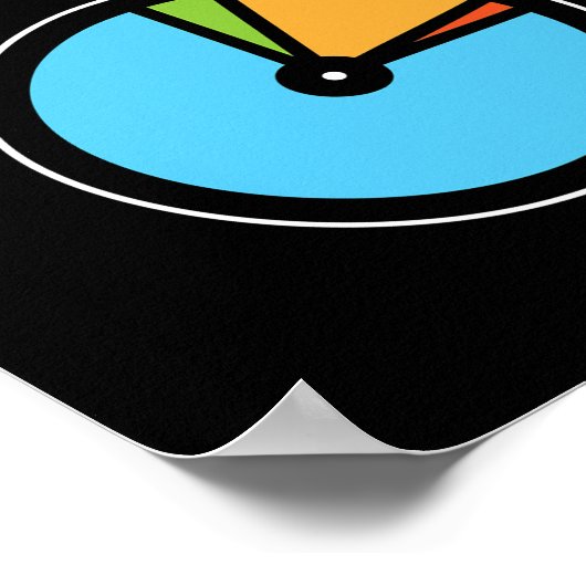 私の化学学のこオーガニックとおもしろい ポスター (角)