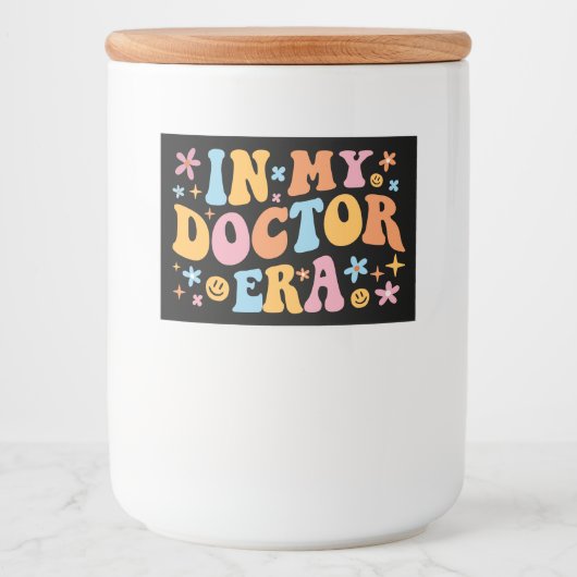 私の医師時代に フードラベル (正面)