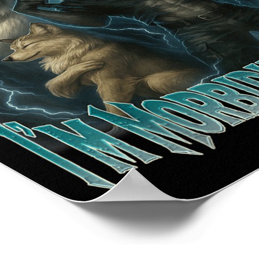 私の医者は私が無邪気に人狼だと言っおもしろいた ポスター (角)