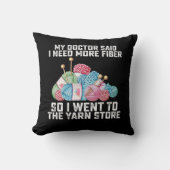 私の医者は私にもっと繊維が必要だと言ったので、私は行った クッション (正面)