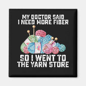 私の医者は私にもっと繊維が必要だと言ったので、私は行った マグネット (正面)