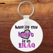 私の半分のハートイラク キーホルダー (正面)