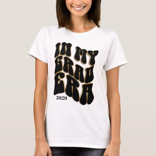 私の卒業時代の卒業式 Tシャツ (正面)