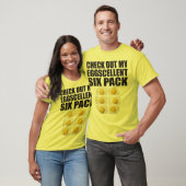 私の卵の優れた6パックをチェックアウト – Eggs Tシャツ (ユニセックス)