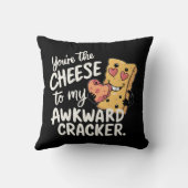 私の厄介な問題にチーズ | かわいおもしろいいバレンタイン クッション (裏面)