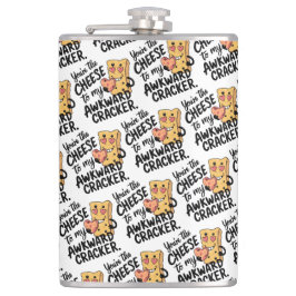 私の厄介な問題にチーズ | かわいおもしろいいバレンタイン フラスク
