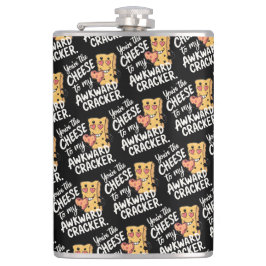 私の厄介な問題にチーズ | かわいおもしろいいバレンタイン フラスク