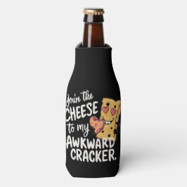 私の厄介な問題にチーズ | かわいおもしろいいバレンタイン ボトルクーラー
