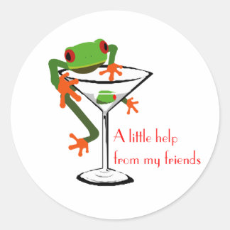 私の友人からの少し助け ラウンドシール