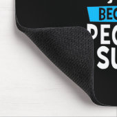 私の友人とダックスフント マウスパッド (コーナー)