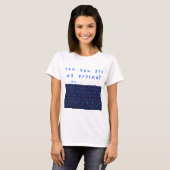 私の友人に会うことができますか。 3Dおもしろい! Tシャツ (正面フル)