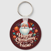 私の友人に対する幸せなクリストス キーホルダー (正面)