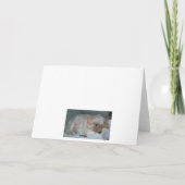 私の友人に、常にそこにあることへの感謝 サンキューカード (裏面)