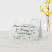 私の友人の励ましのグリーティングカード カード (黄色い花)