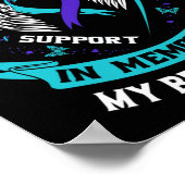 私の友人の自殺最高の認識度前の記憶で ポスター (角)