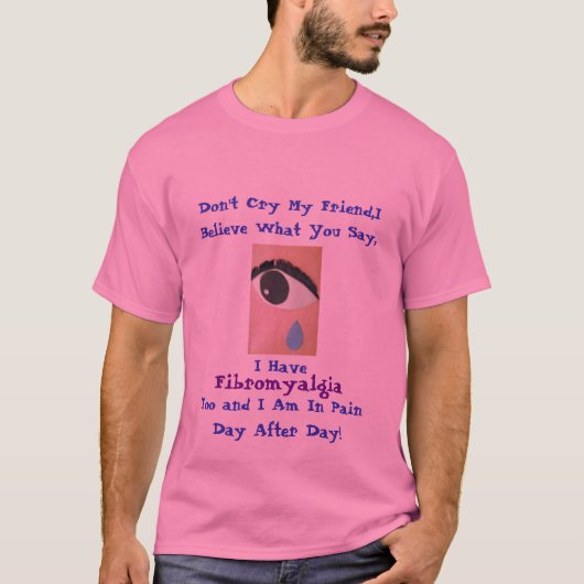 私の友人は…言うことを、私信じます叫びません Tシャツ (正面)