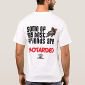 私の友人はMotardedのワイシャツです Tシャツ (裏面)