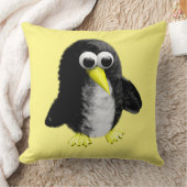 私の友人ペンギンのベビーボディスーツ クッション (ブランケット)