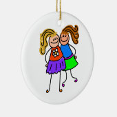 私の友人 セラミックオーナメント (右)