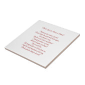 私の友人-タイル/Trivet --があることをありがとう タイル (側面)