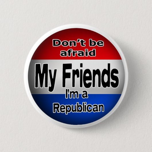 私の友人 缶バッジ (正面)