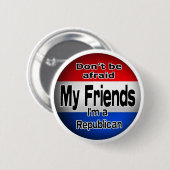 私の友人 缶バッジ (正面&裏面)