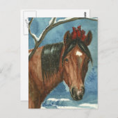 私の友救済人のワイルドホースのポストカードから少し ポストカード (正面/裏面)