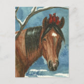 私の友救済人のワイルドホースのポストカードから少し ポストカード (正面)