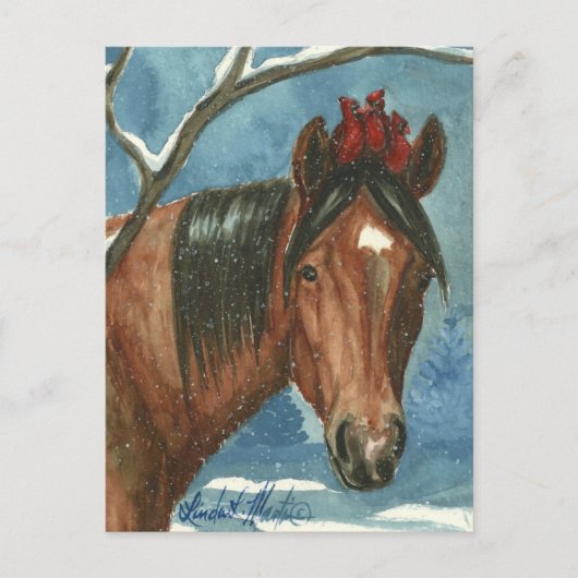 私の友救済人のワイルドホースのポストカードから少し ポストカード (正面)