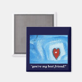 私の友最高の人 マグネット (正面/裏面)