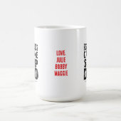 私の友最高の達は私をステップパパ父の日マグカップと呼ぶ コーヒーマグカップ (中央)