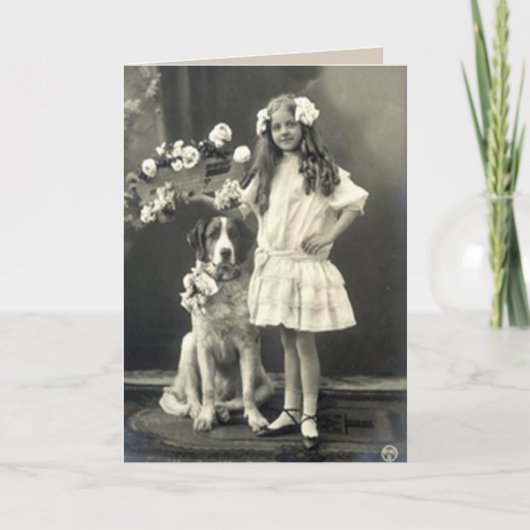 私の友達になってくれてありがとう サンキューカード (正面)