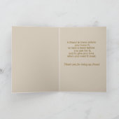 私の友達になってくれてありがとう サンキューカード (内部)